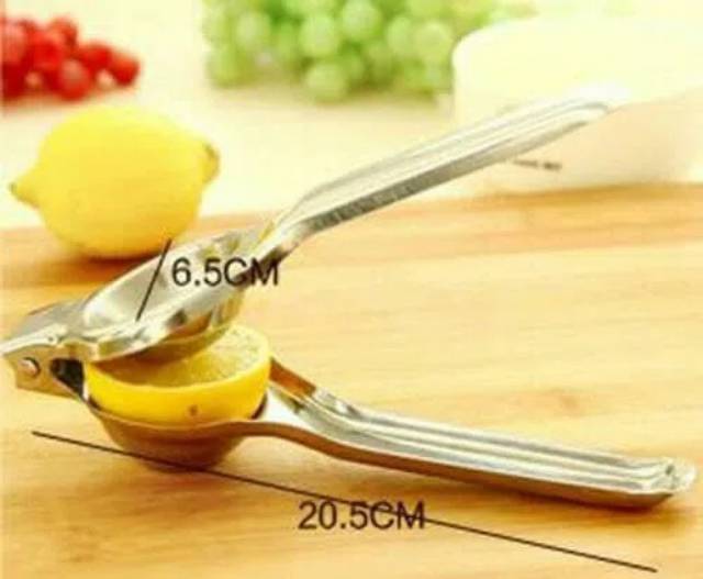 Alat Perasan Lemon/ Jeruk Stainless Steel