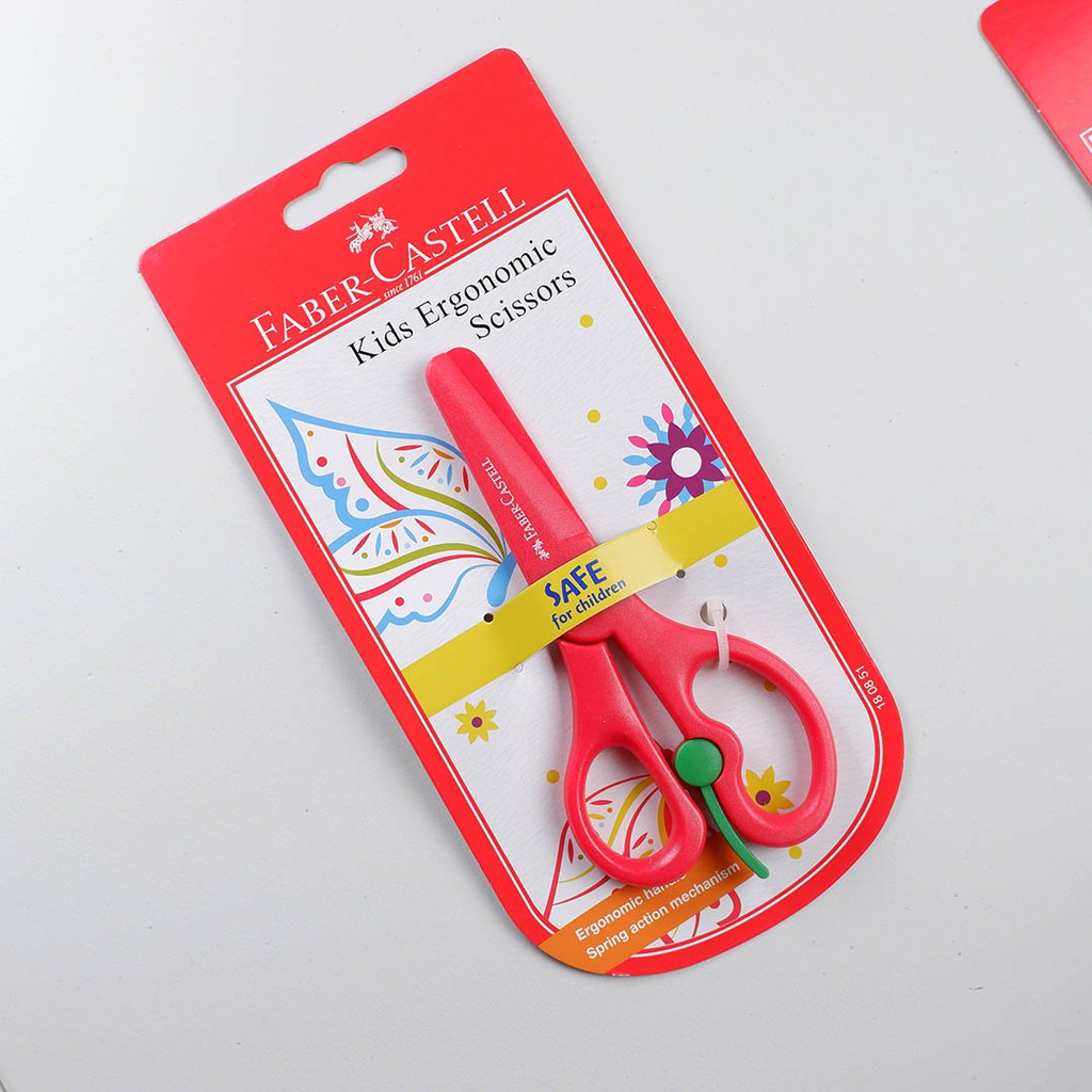 Gunting Anak Faber Castell Kids Ergonomic Scissors Gunting Kertas Anak