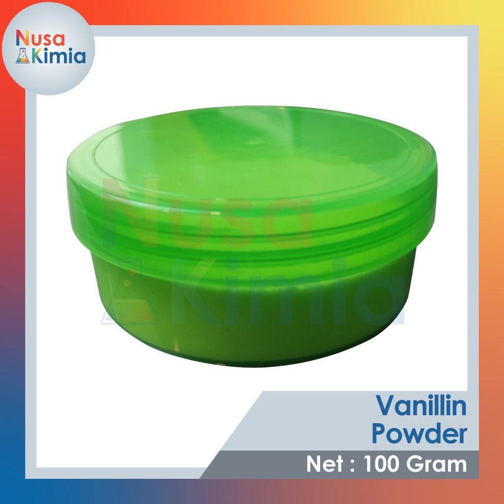 Vanilin Bubuk / Vanilin Powder Food Grade 100 Gram