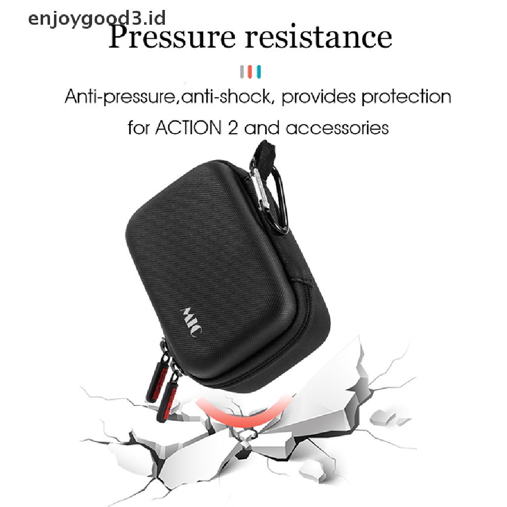 (Rready Stock) Tas Penyimpanan Mic Wireless Portable Shockproof Untuk DJI