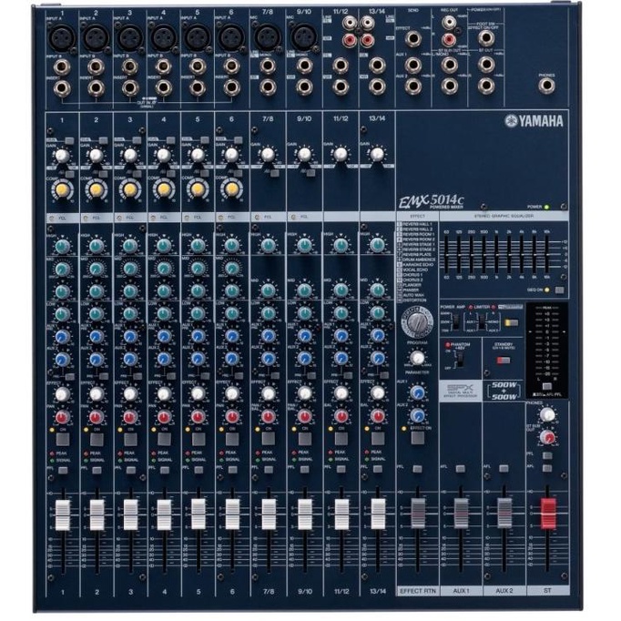 Power Mixer Audio Yamaha EMX5014C EMX 5014C ORIGINAL Garansi Resmi