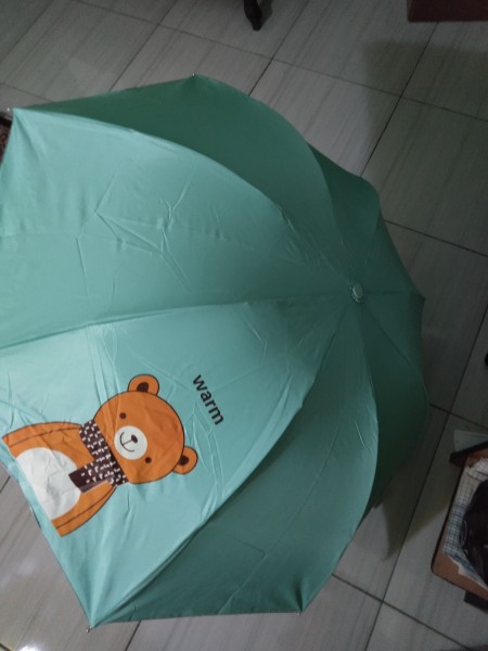 Tabasa Payung Lipat Winter Animal Tl 112