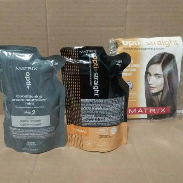 Terlaris Matrix Obat Pelurus Rambut Matrix Opti Straight Rebonding Smoting 125 Ml Aman Bpom Shopee Indonesia