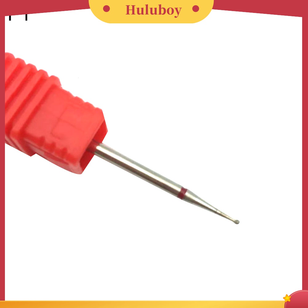 Huluboy Huluboy♡ Mata Bor Bahan Tungsten Steel Untuk Manicure / Pedicure
