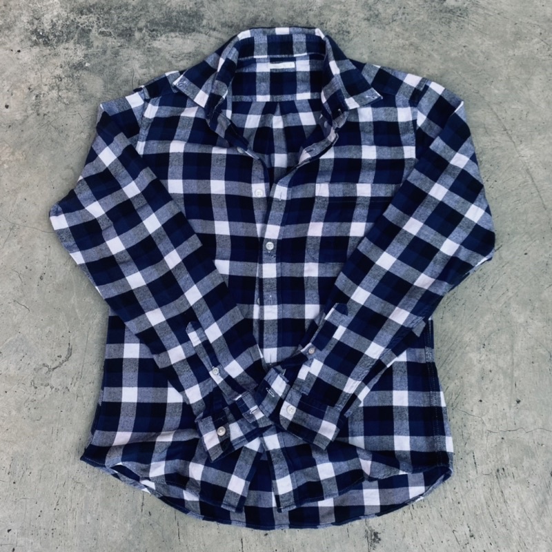flanel gu uniqlo