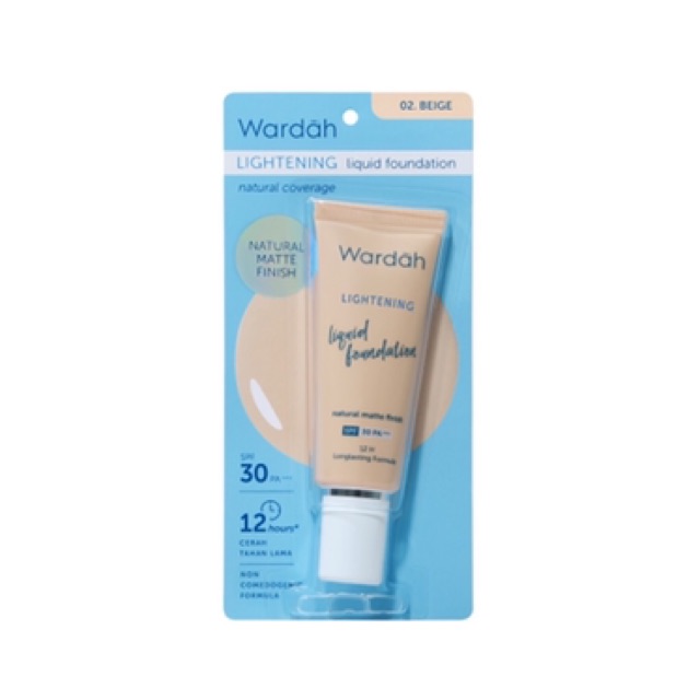 Wardah Lightening Liquid Foundation 25ml