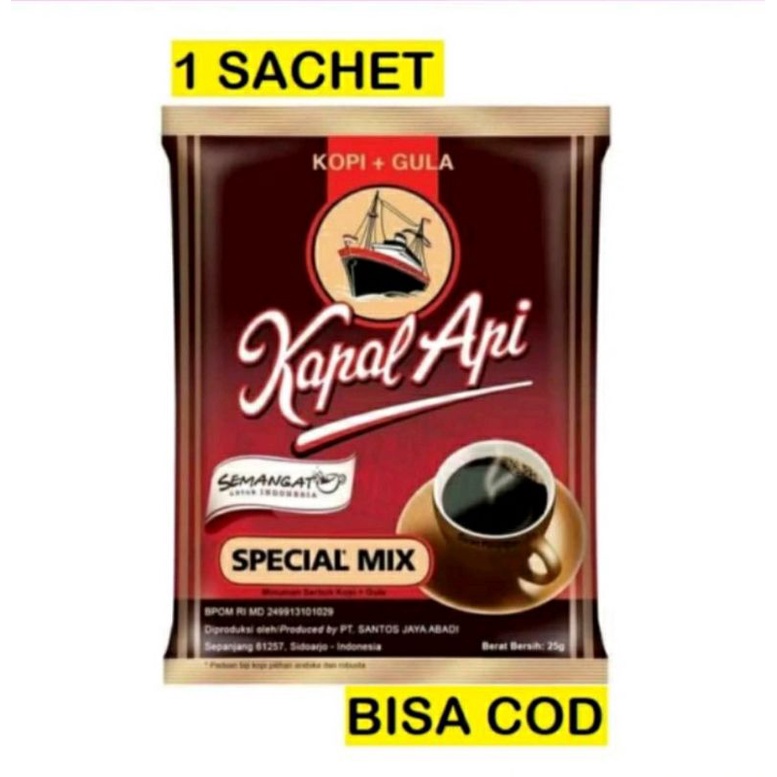 

kopi kapal api sepesial mix 1 sachet