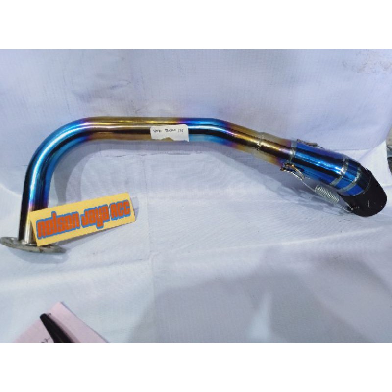 Leheran Knalpot Tsukigi Rainbow Buat Vario Techno 125