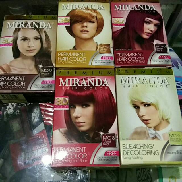 ☃Cutezz_Ching1☃Miranda Hair Color 3D Color Effect (30mlx2)+10ml - Pewarna Rambut