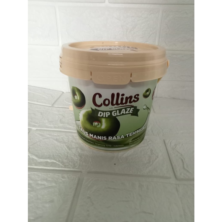 

dip collin glaze rasa green matcha 1kg