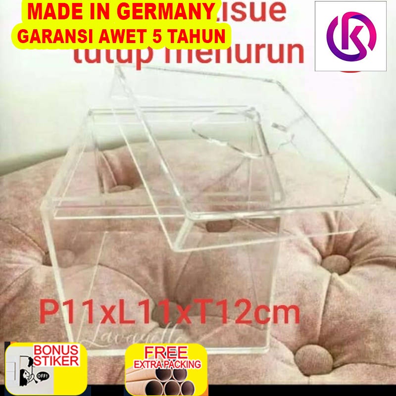 

Promo Acrylic tempat tisue 11x11x12cm