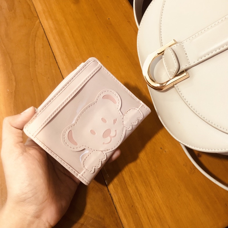 DOMPET MINI MILK TEDDY ORIGINAL COUNTER 100% MURAH