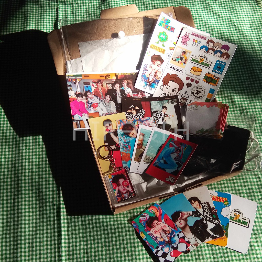 FANKIT BOX HOT SAUCE NCT DREAM DECO POUCH HAECHAN JAEMIN JISUNG JENO RENJUN CHENLE MARK