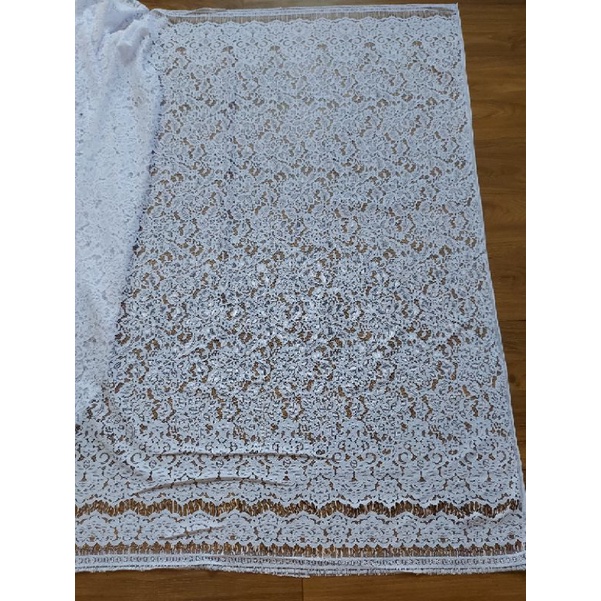 kain brokat semi prancis Premium