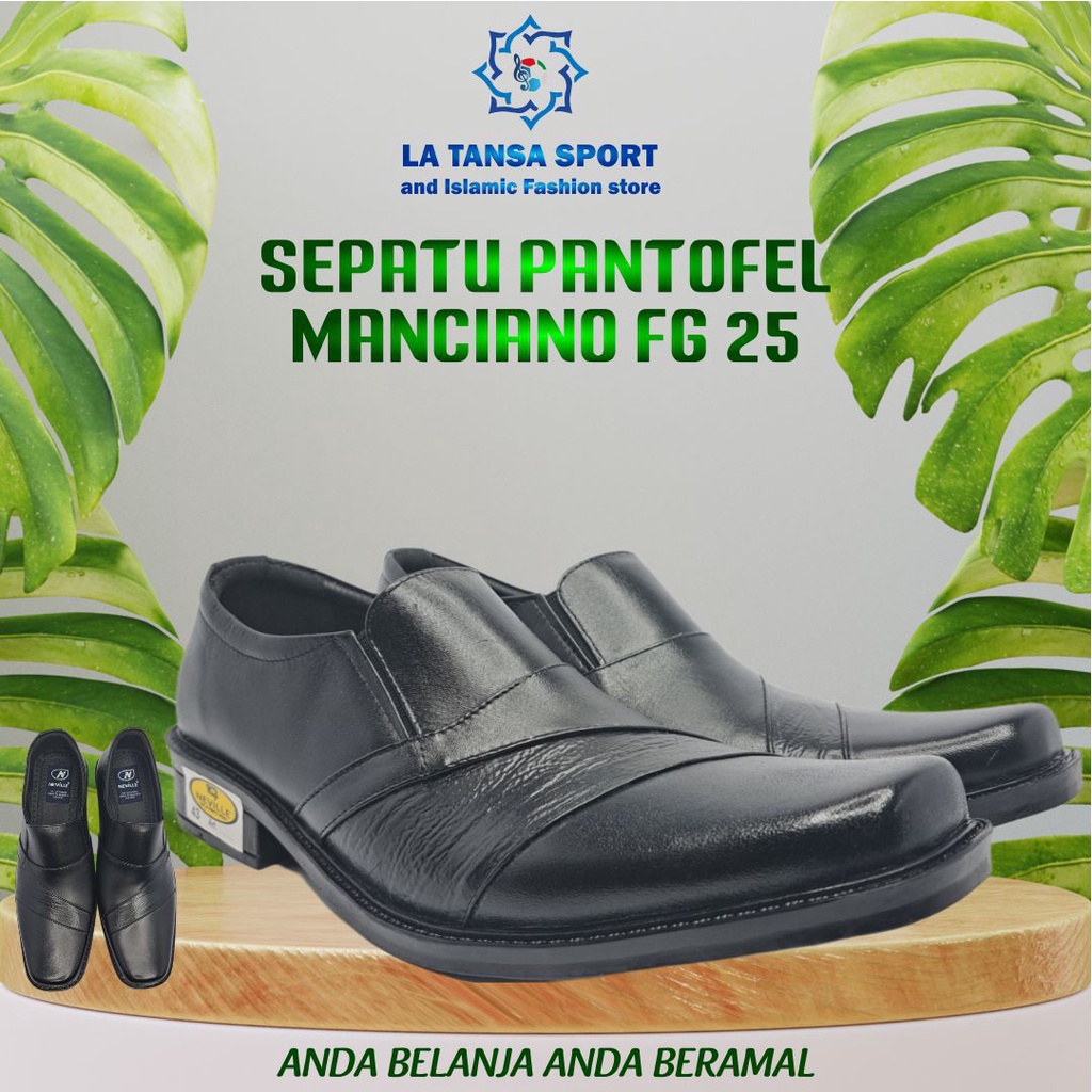 SEPATU PANTOFEL KULIT NEVILLE NV99
