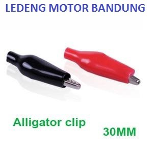 Sepasang Jepit buaya kecil 3cm Alligator clips klip aki AC18