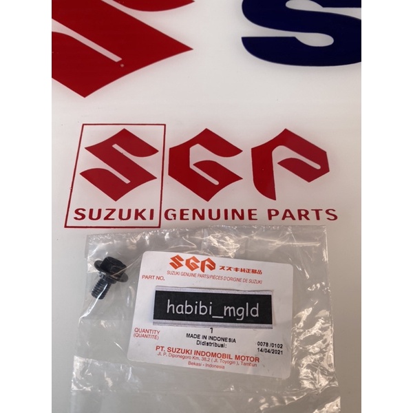 Baut/baud tutup rantai Shogun 110, Arashi, Shogun 125, Smash 110 Original SGP