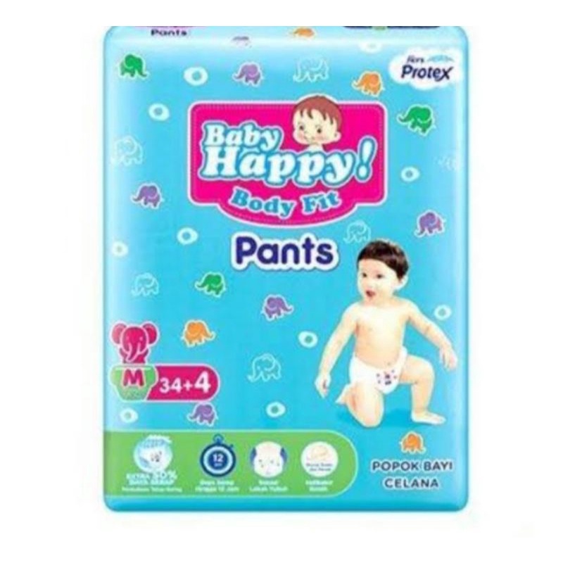 baby happy size M isi 34+4