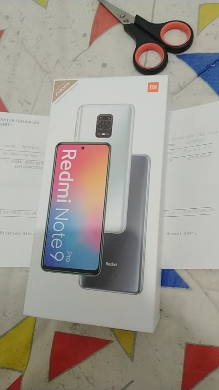 Xiaomi Redmi Note 9 PRO 8/128 TAM Garansi Resmi RAM 8GB 128GB NFC