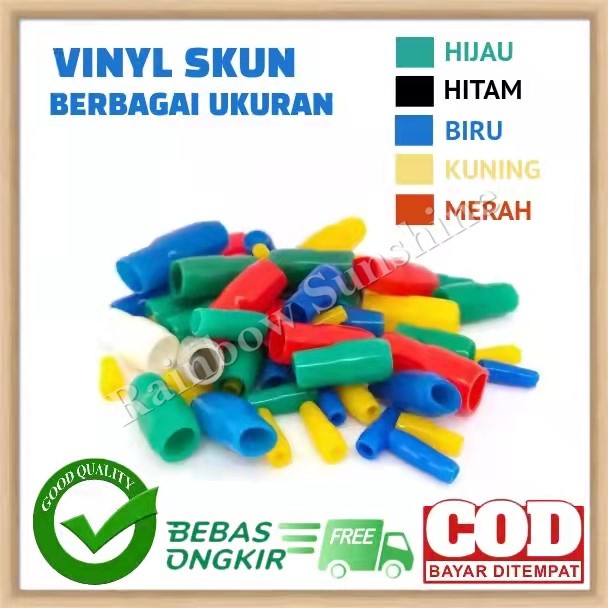 Vinyl Skun V Kondom Skun Pelindung Skun Vinyl End Cap