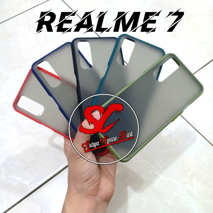 Case  Realme 7 - Slim Case Fuze Dove Realme 7