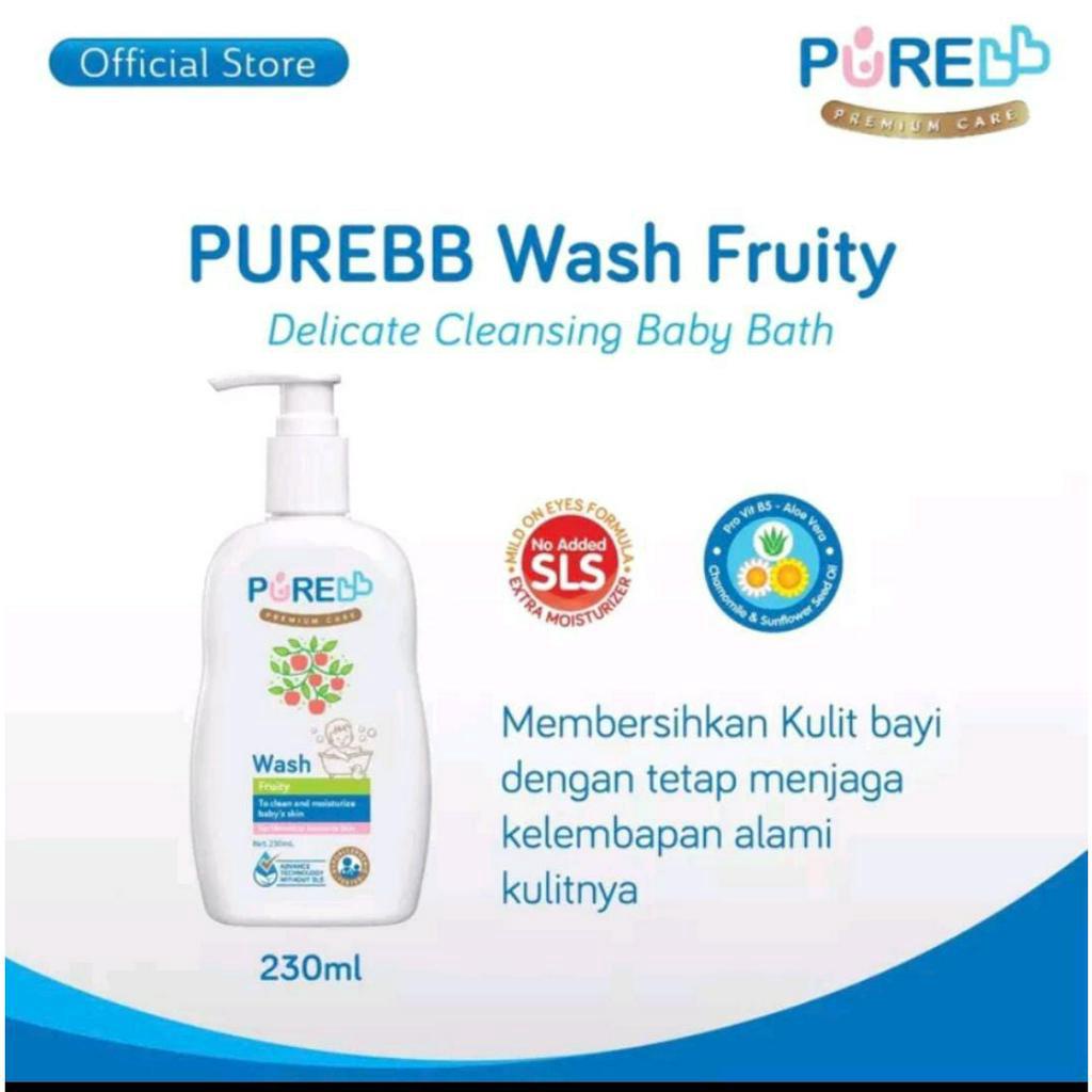 PUREBB Wash 2in1 230ML PUMP/PUREBB SHAMPO 230ML