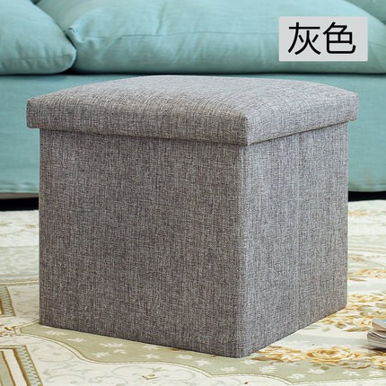 Sofa Kotak Penyimpanan Barang 30x30x30cm - L170402 - Gray