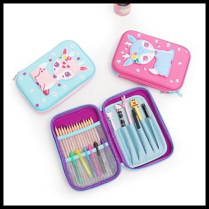 

Smiggle Deer Hardtop/Tempat Pensil Smiggle -Kotak Pensil Rusa