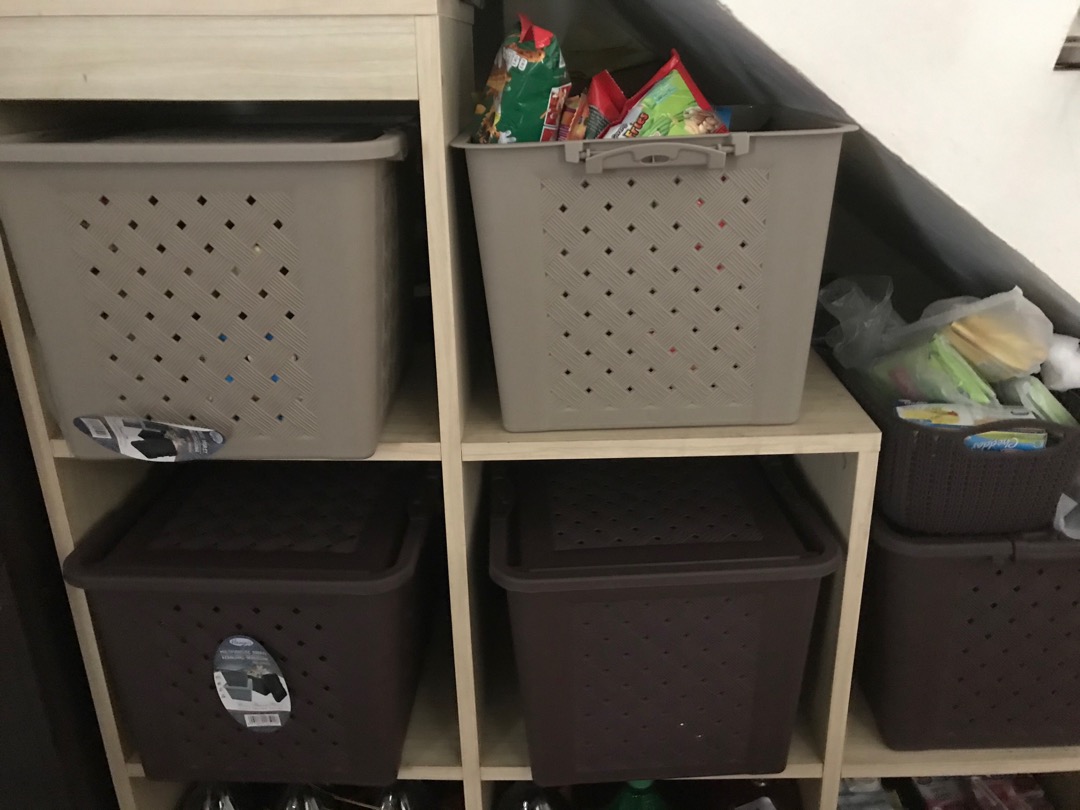 Keranjang Tempat Loundry Storage Bag Basket Carlotta M6501 Hawaii Medium Kualitas Bagus