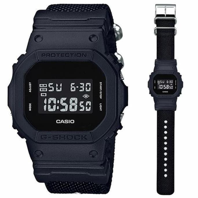 Jual CASIO G-SHOCK DW-5600BBN-1 / GSHOCK DW5600BBN ORIGINAL & BERGARANSI