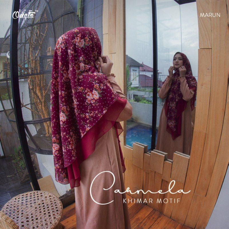 KHIMAR CARMELA  BY ONETO /HIJAB MOTIF