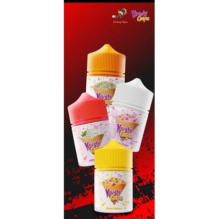 FREEBASE LIQUID AUTHENTIC KRUSTY CREPES SERIES 60ML KRUSTY V1 V2 V3