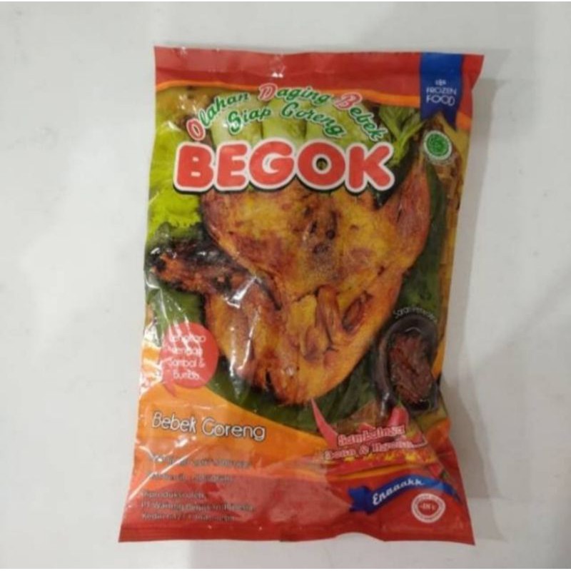 

BEGOK - Bebek Utuh Siap Goreng Premium 500 gr