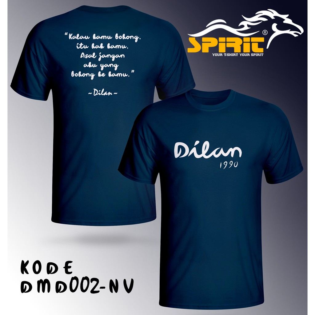 Dmd002 Baju Kaos Kartun Kata Kata Dilan Shopee Indonesia Dmd002 Baju Kaos Kartun Kata Kata Dilan Shopee Indonesia