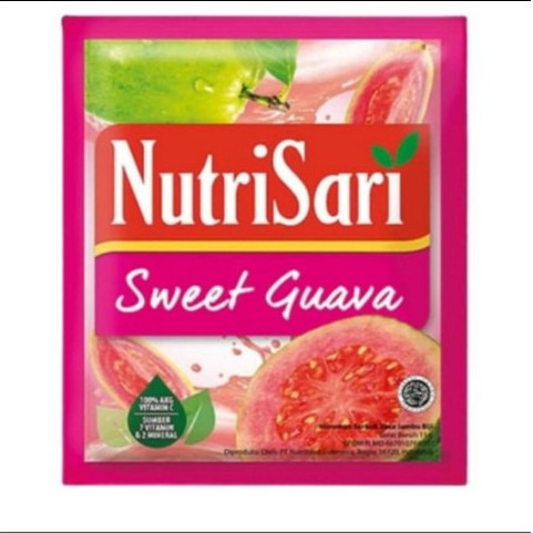 

Nutrisari Guava Kemasan Sachet 1 Renceng