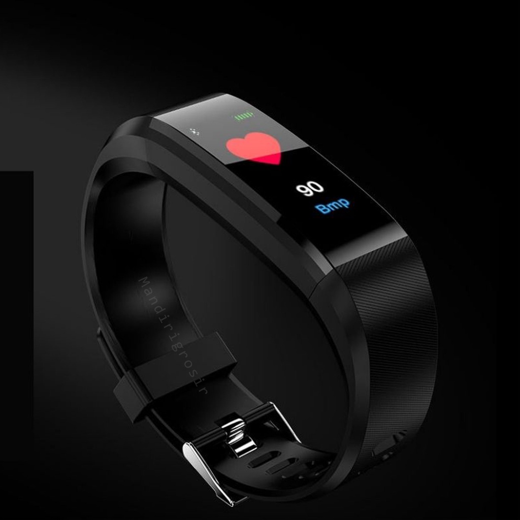 Smartwatch 115plus* Jam Tangan * Jam tangan Bluetooth * Jam multifungsi