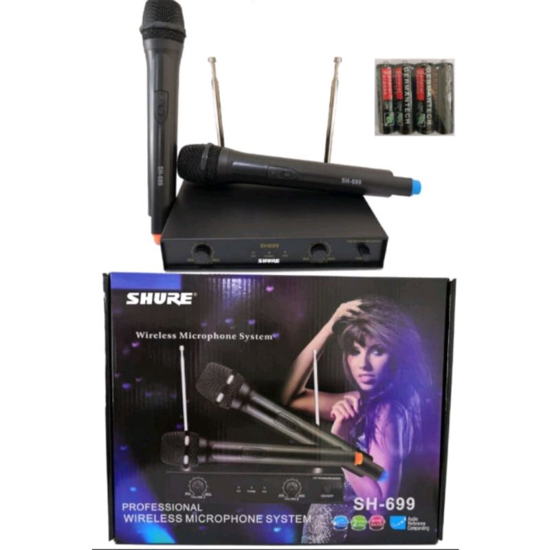 Mic Wireless Dynamic Vocal SHURE SH 699 Shure SH699
