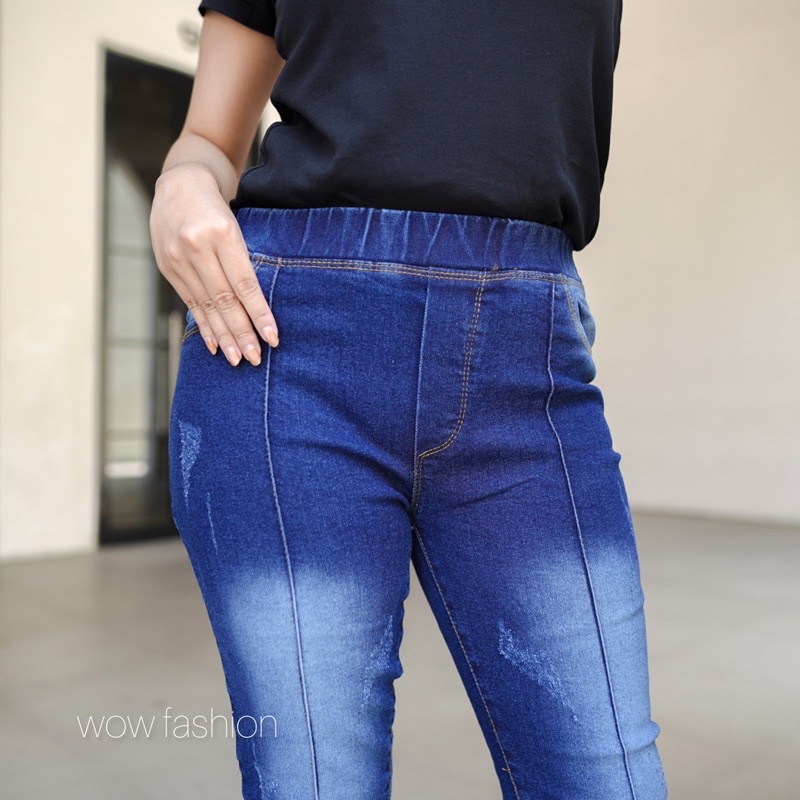 SEON CELANA JEANS WANITA - CELANA JEANS STRECT WANITA SEON