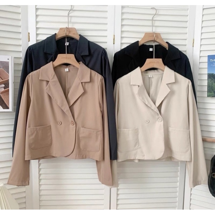 LISA BLAZER/atasan terbaru/sakila/casual/jaket/terbaru/terlaris