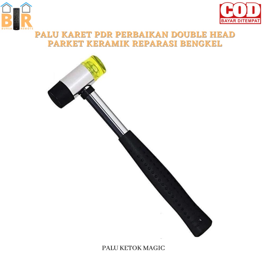 Palu Karet PDR DOUBLE HEAD + KIT REPARASI PERBAIKAN BENGKEL