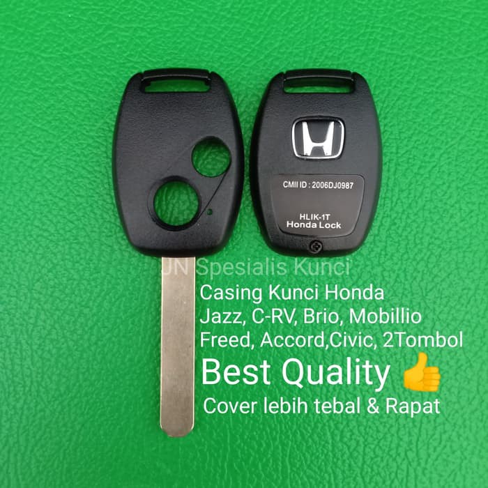 BARANG ORI COVER KUNCI RUMAH KUNCI DUPLIKAT HONDA JAZZ BRIO CRV MOBILIO CIVIC MDFKSMRKT