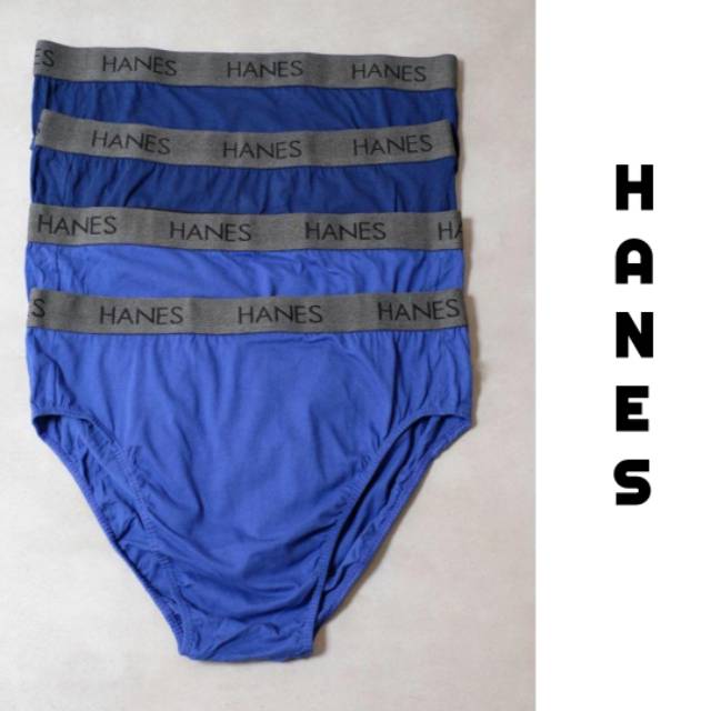 Celana Dalam Hanes Original Bigsize  - Boxer Pria Brief Jumbo Size