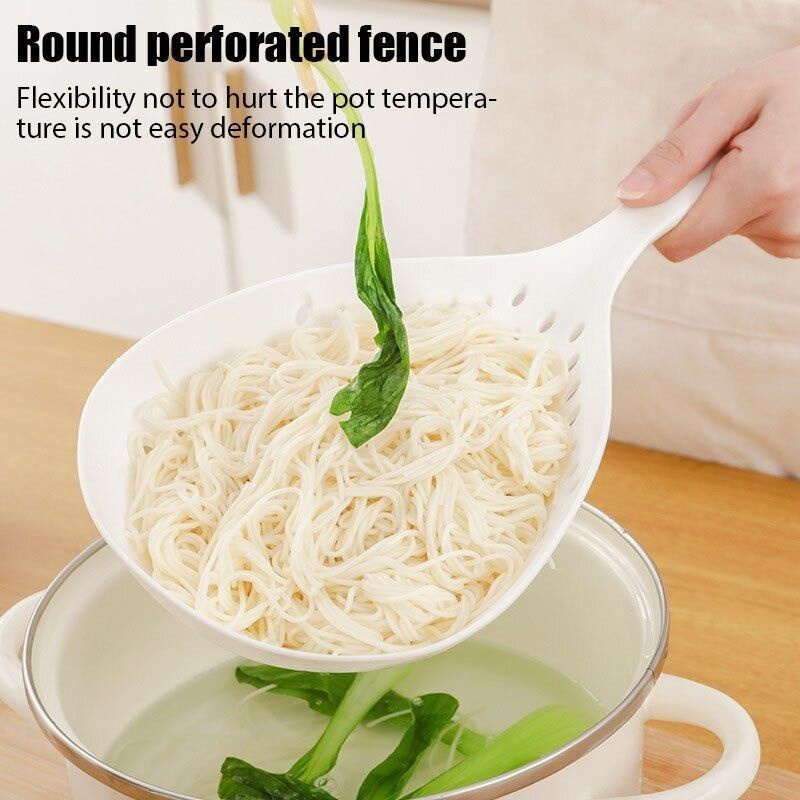 Alat Saringan Mie Spatula Saringan Mie Spaghetti Sendok Saringan Rebusan Mie Bakso