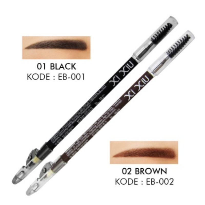 Xi Xiu Eyebrow | Eye Brow Pencil | Pensil Alis Black | Brown