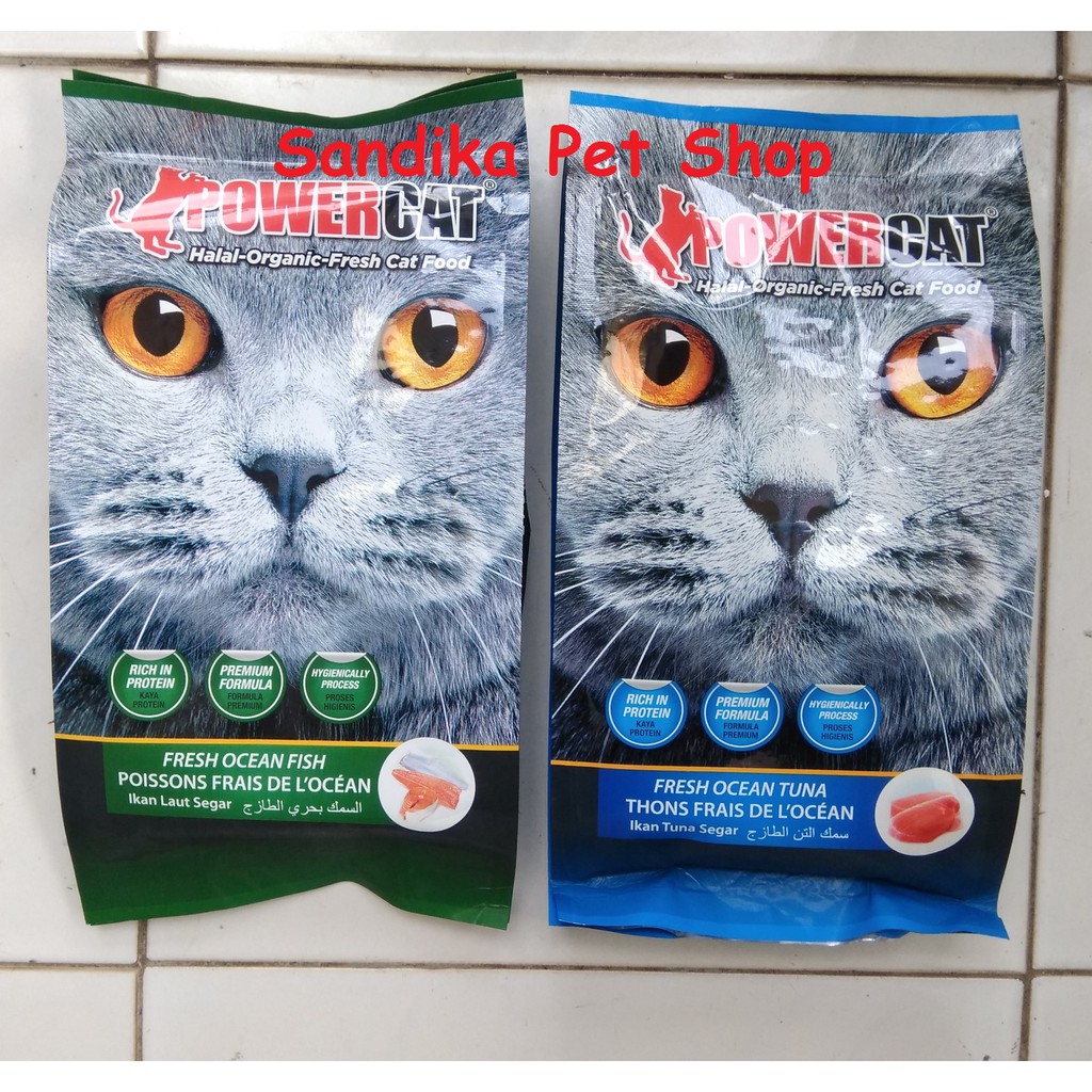 Makanan Kucing Halal Murah Powercat 500 Gram Shopee Indonesia