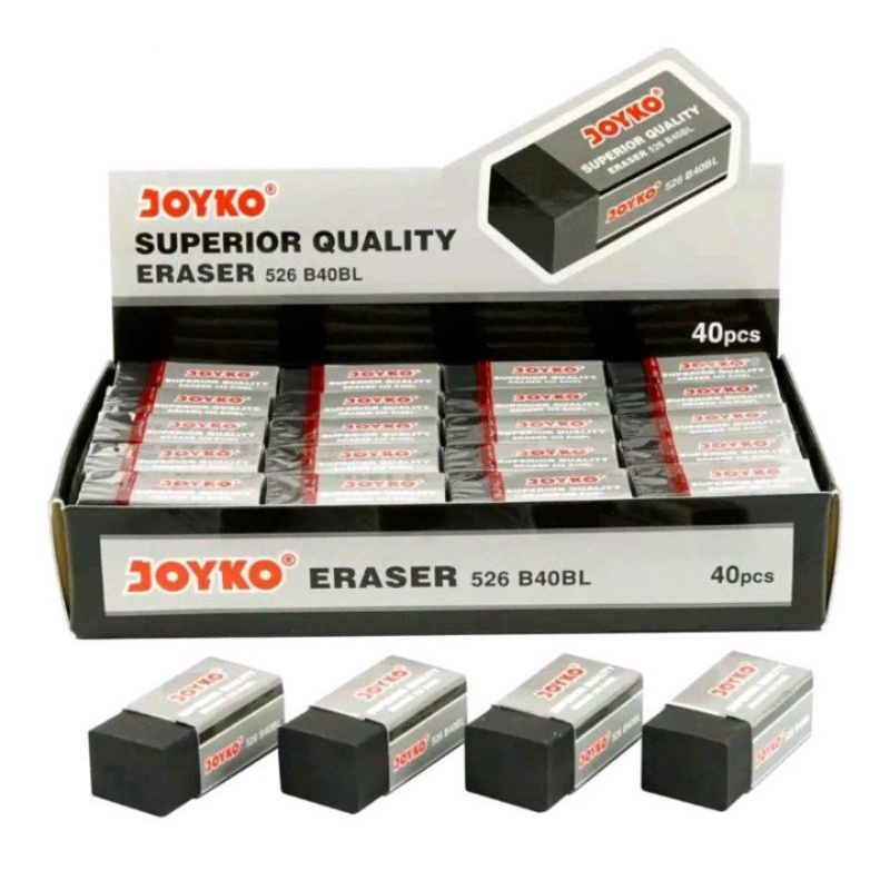 

Penghapus Hitam Joyko Black Eraser
