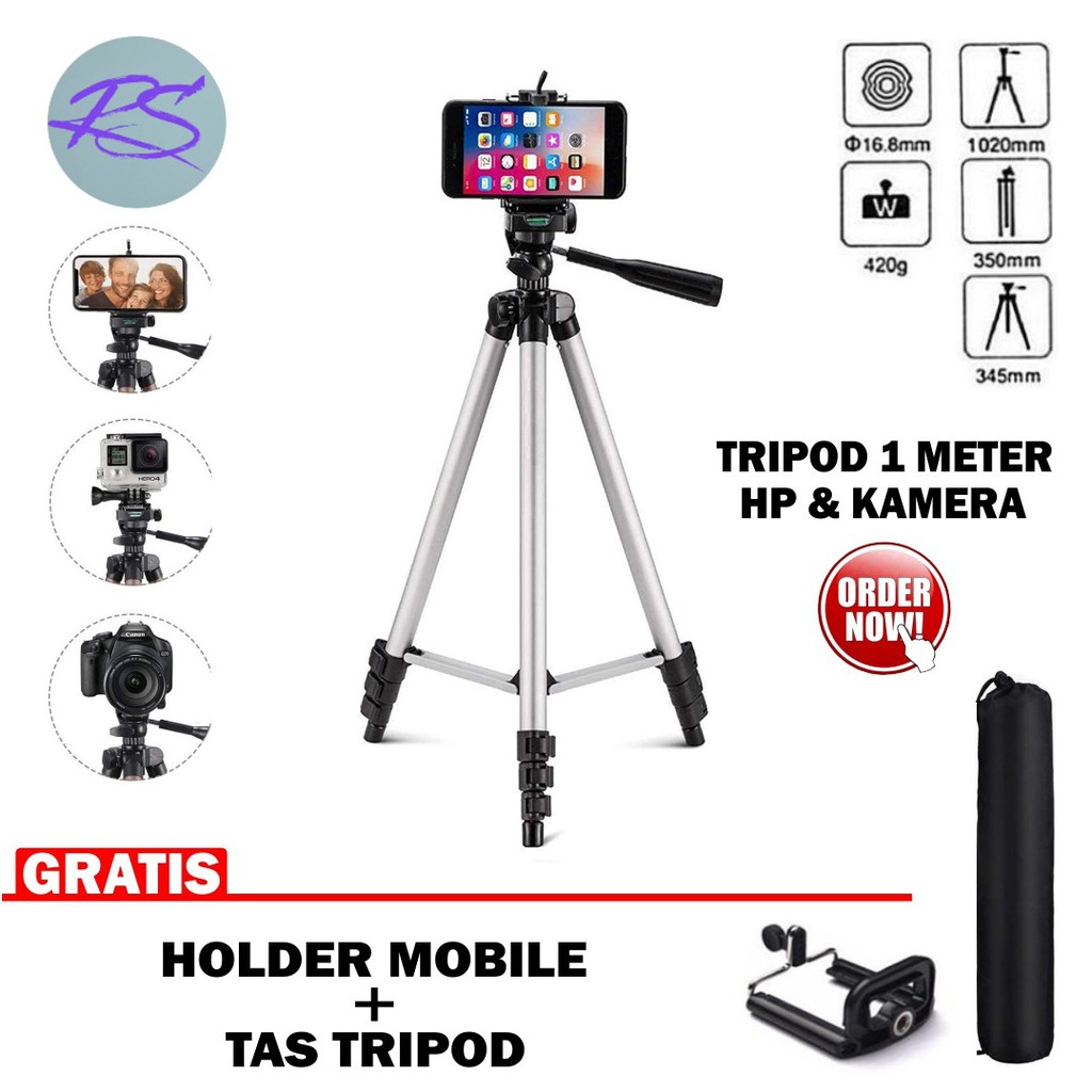 Tripod 3110 Tripod Hp - Tripod Kamera - Tripod Handycam