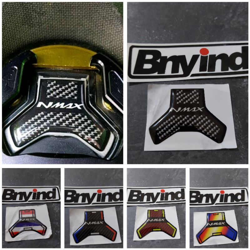 STICKER EMBLEM TUTUP BENSIN NMAX TIMBUL