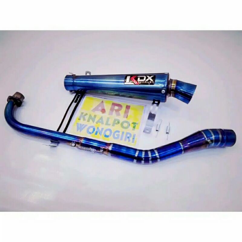 knalpot kidal KDX bluemoon Jupiter Z Vega Shogun Supra kharisma smash