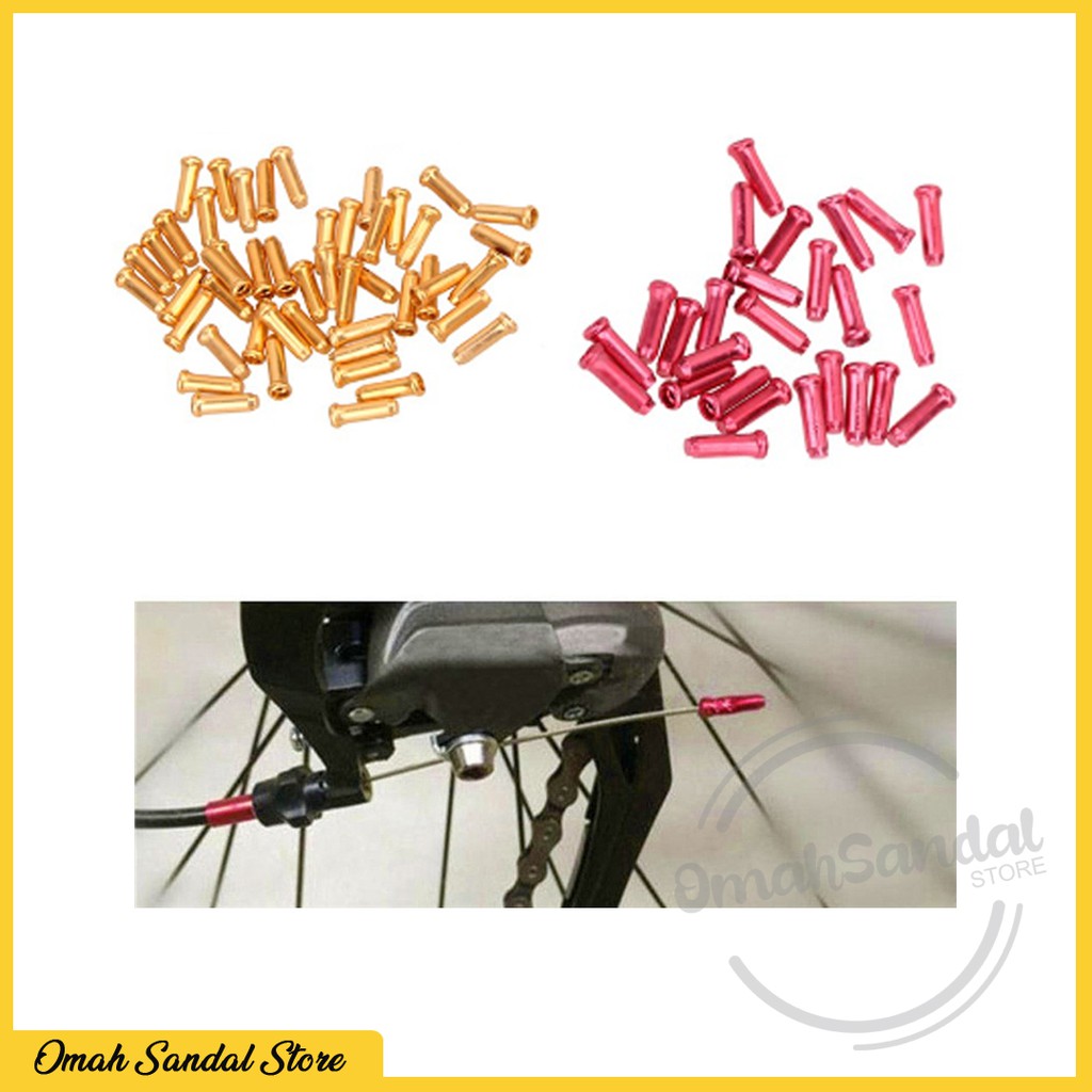 TUTUP UJUNG KABEL SHIFTER REM SEPEDA